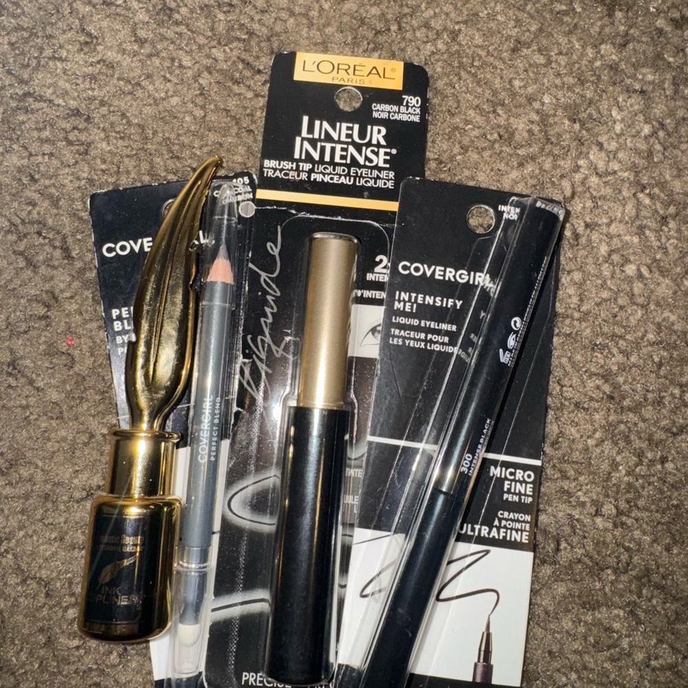 L'Oreal and CoverGirl eyeliners